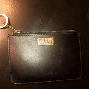Kate spade credit card holder / change purse with attached key ring
